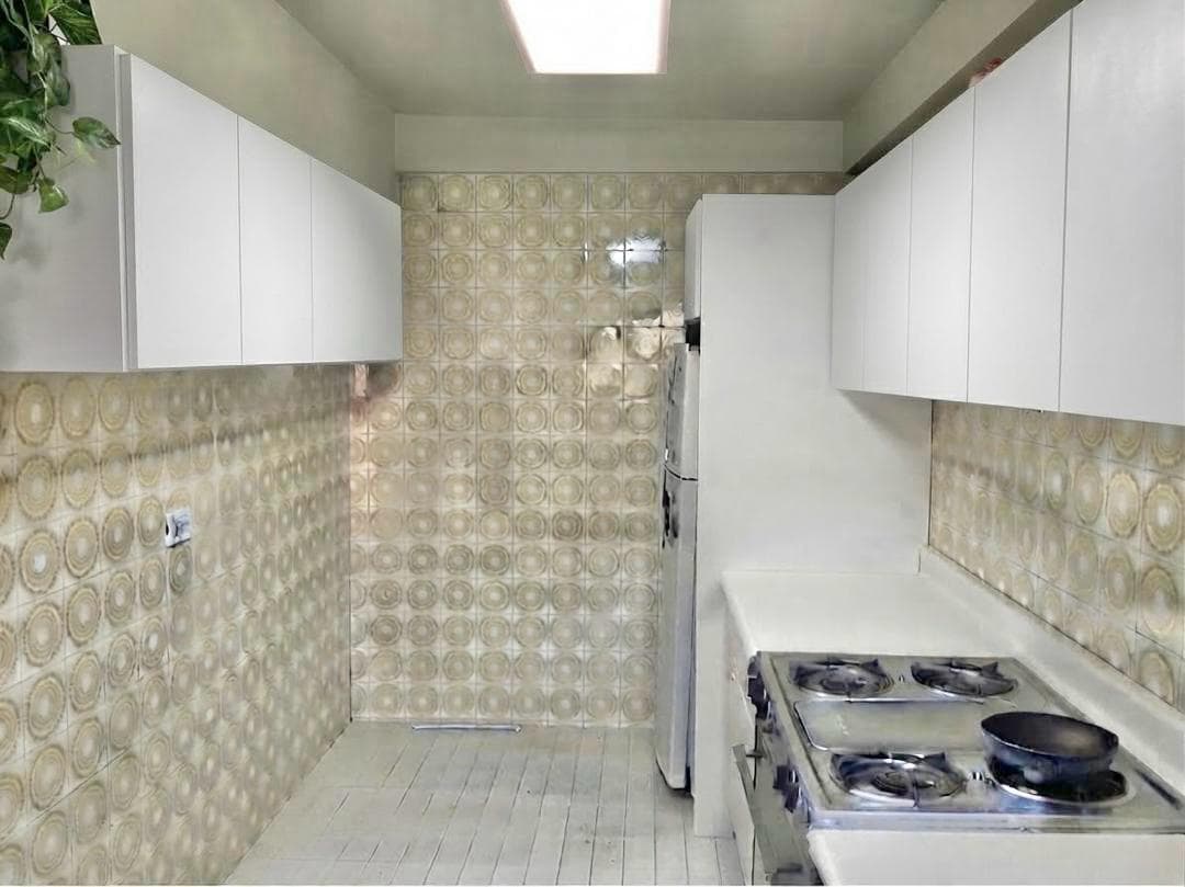 Cocina con lavadero al fondo
